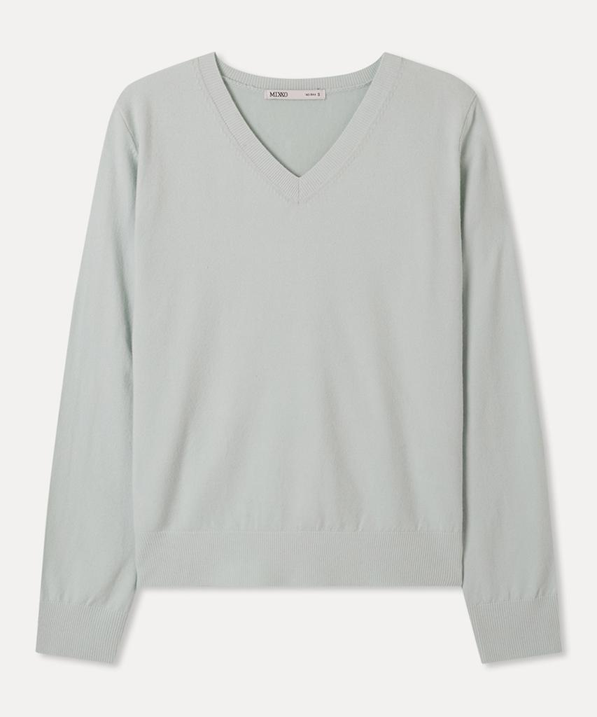 MIXXO [Основная коллекция] Пуловер с V-образным вырезом_Miwkag310T