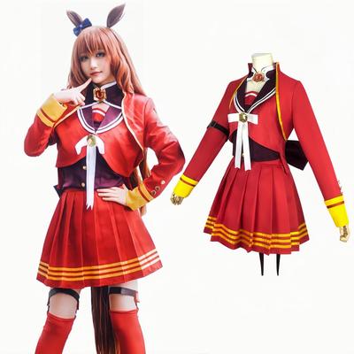 Uma Musume Maruzensky Формула Брюгге Костюм для косплея Uma Musume на Хэллоуин, школьный фестиваль [NOKIJP] Косплей, Косплей, Косплей, Костюм, Мероприятия,