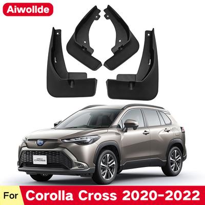 Брызговики для Toyota Corolla Cross 2022 2023, брызговики для крыльев, передние и задние брызговики автомобиля