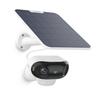 Reolink 4K Solar Outdoor Camera No Blind Spot Ultra Wide Angle ColorX Color Night Vision WiFi 6 Wireless Security Camera Compatible with Alexa