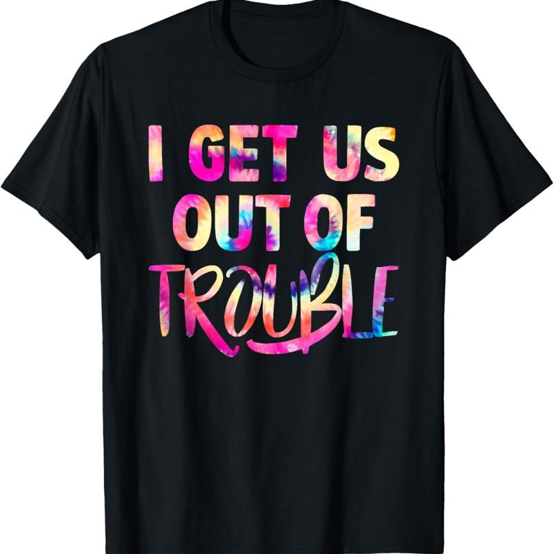 i get us into out of trouble set matching couples Women Unisex T Shirt