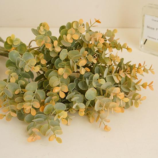 Красивый искусственный эвкалипт, устойчивый к ультрафиолетовому излучению, вечный DIY