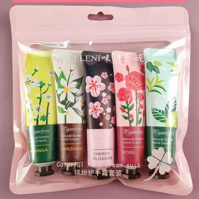 5 шт./кор. Рождественский подарок, мороженое, крем для рук, набор, 30 г, фруктовый аромат, увлажняющий, увлажняющий