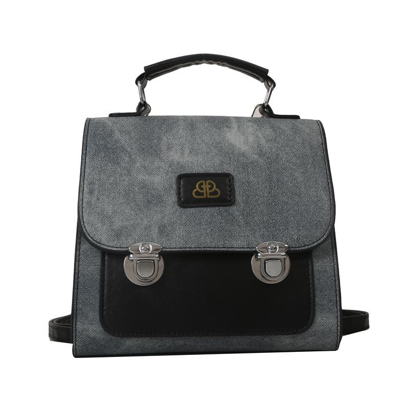 Весенний новый трендовый модный школьный рюкзак для школьников, дорожный рюкзак, ретро-рюкзак для женщин