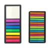 160/300Pcs Translucent Sticky Notes Multifunctional Colored Index Tabs Long Page-Markers Sticky Index Tabs for Notebooks