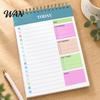 To Do List Notepad Daily Planner Writing Pad, A5 Size To-do Notepad, Productivity Professional Work Planning Tool for Office And Home Time Management