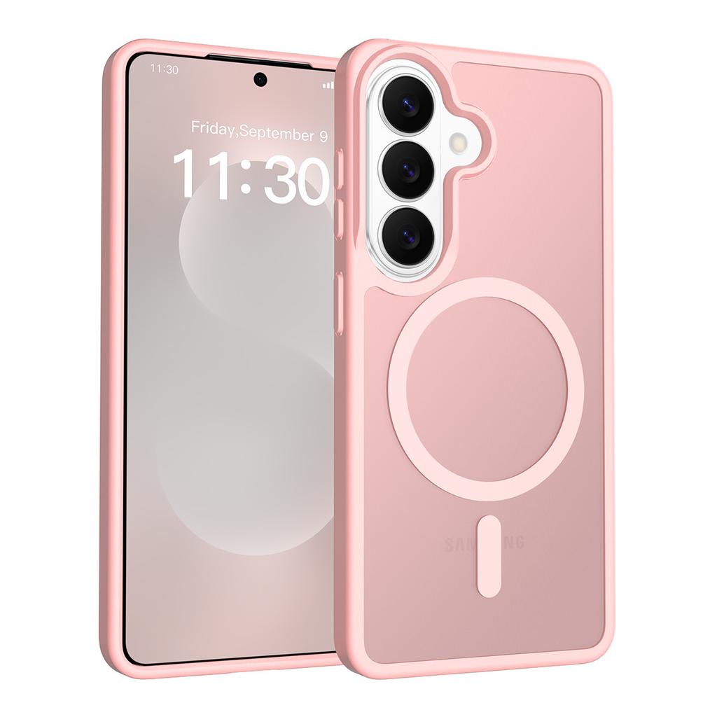 S26ultra матовый магнитный чехол для мобильного телефона s25edge ощущение кожи S24plus противоударный 23 защитный чехол оптом