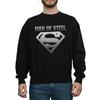 DC Comics Mens Superman Man Of Steel Shield Sweatshirt