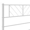 Replacement Headboard Metal White 180 cm