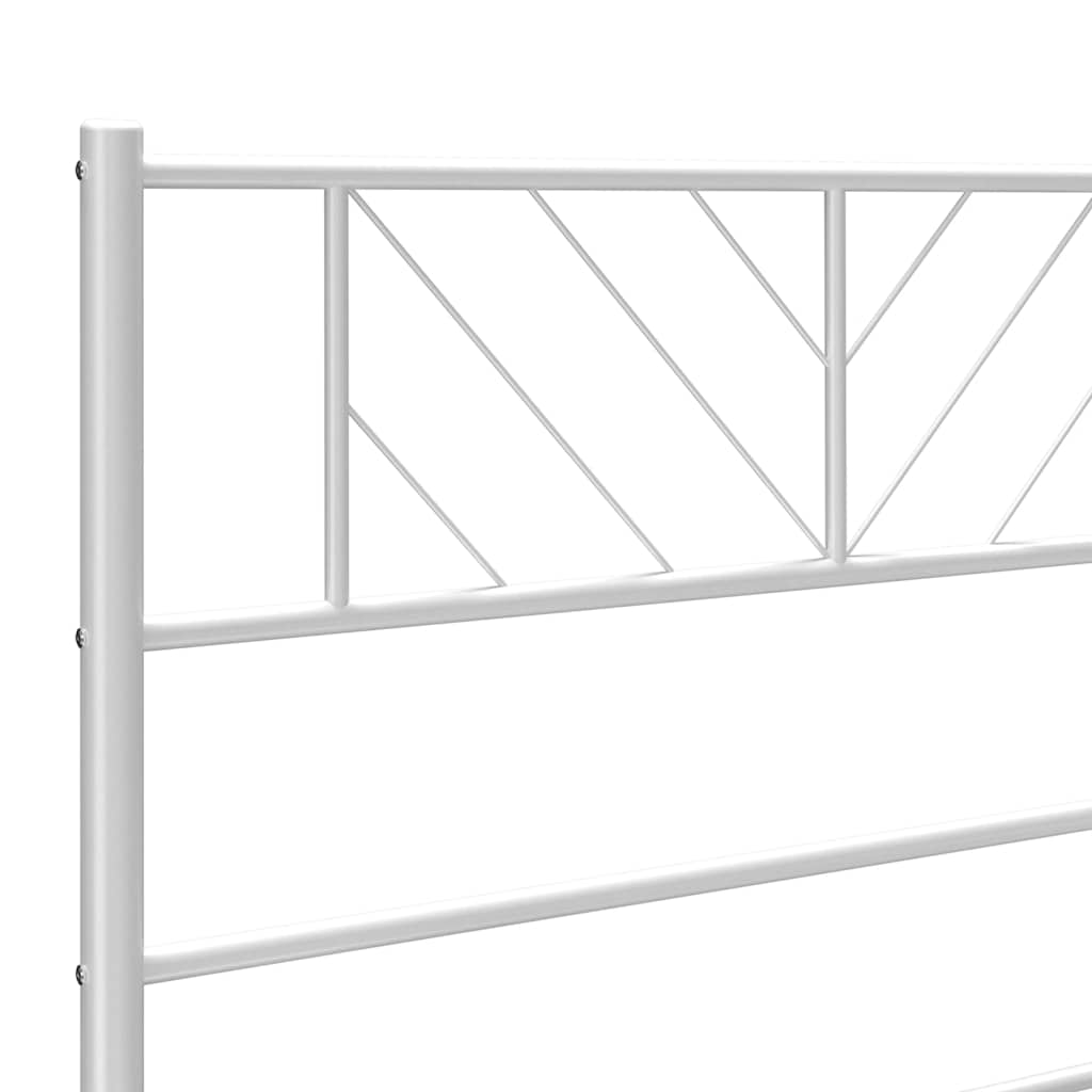 Replacement Headboard Metal White 180 cm