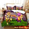 Новый комплект постельного белья Spyro Renited Trilogy Single Twin Full Queen King Size Bed Set Adult Kid Bedroom Duvetcover Sets Anime Gme