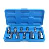 10pcs Set XZN 12 Point Spline Bit Socket  S2 Steel 4-18mm Car Anti-Rust Ratchets Wrench Hand Tools High Hardness Blue Box