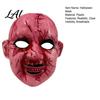 Breathable Halloween Costume Mask Scary Doll Face Mask Ghost Head Prop for Haunted House Cosplay Adults Lightweight Plastic Adults Adjustable Strap