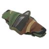 Outdoor Half Face Breathable Steel Mesh Face Cover Military for CS Hunting ShootingJungle