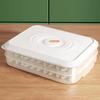 Dumpling Organizer Stackable Cold Retention PP Convenient Use Refrigerator Organizer Kitchen Supplies