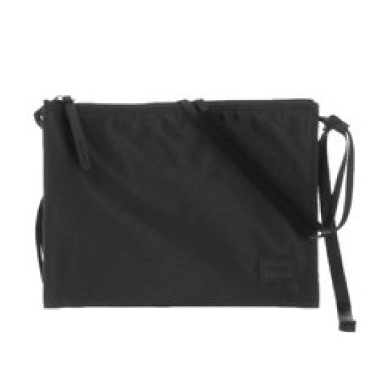 PORTER GIRL Shoulder Bag Sacoche Navy (L) [Cape] 3.