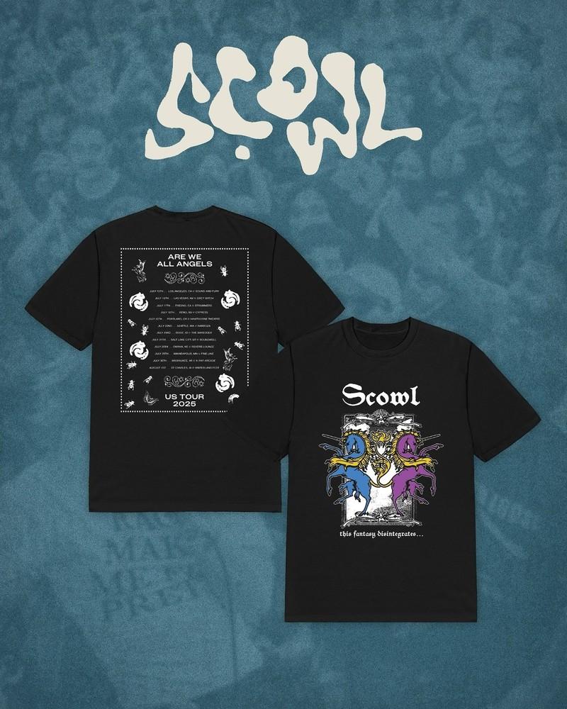 Scowl Are We All Angles US Tour 2025 Merch, Reprint T Shirt Unisex T-Shirt