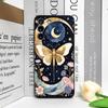 Эстетичный чехол для телефона с рисунком Луна Бабочка Цветок для OPPO Reno 13 12 F 11 10 Pro Plus A58 A79 Find X5 X3 Lite X8 X7 Матовый мягкий чехол