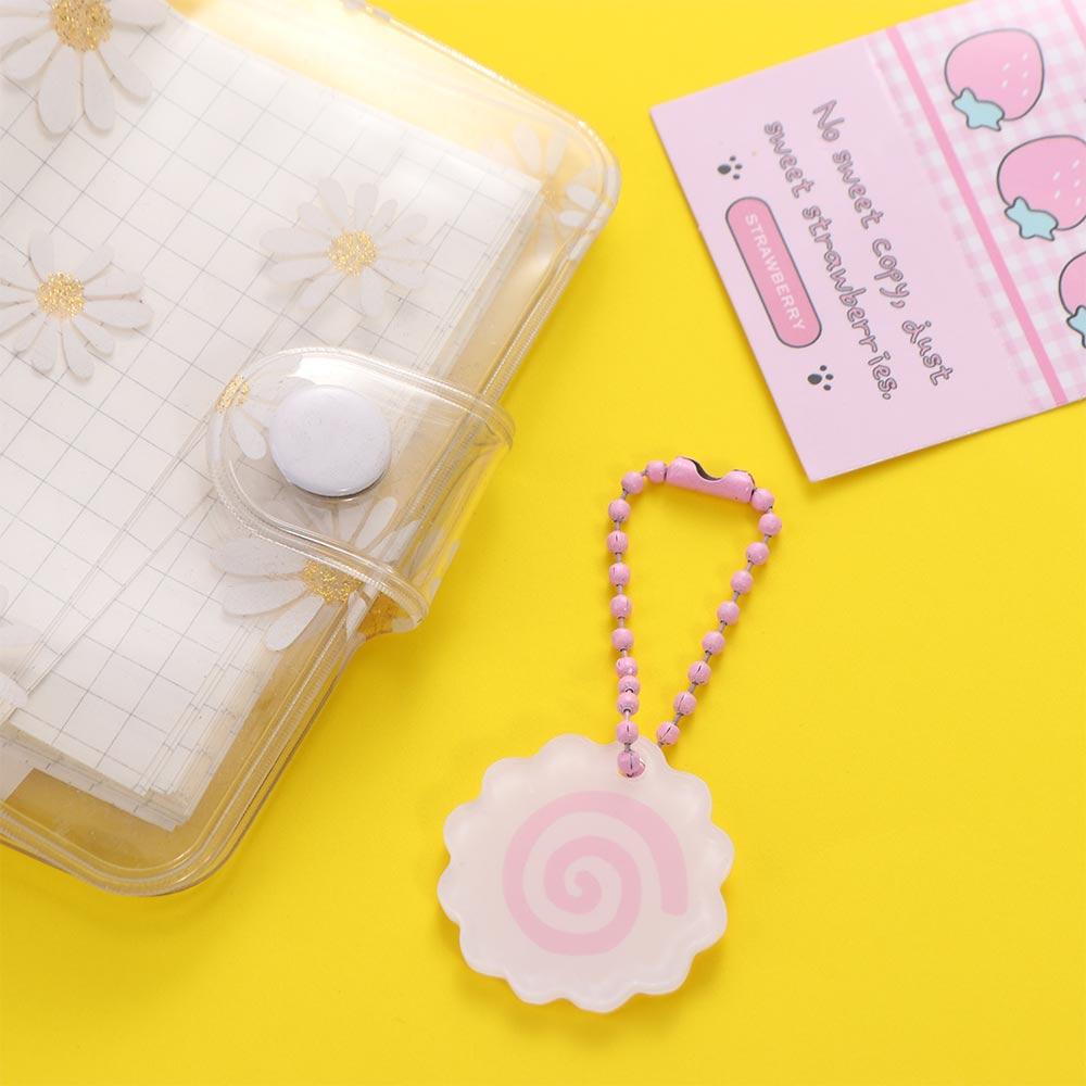 Bag Charms Squid Roll Keyring Trinkets Fish Cake Pendant Fish Cake Roll Keychain Purse Backpack