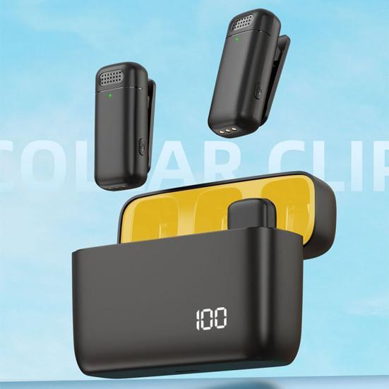 Беспроводной микрофон Yousheng с низкой задержкой, быстрое подключение, шумоподавление, Plug-Play, миниатюрный перезаряжаемый петличный микрофон