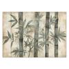 Wallpaper Bamboo In Shades of Gray