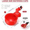New Automatic Chicken Water Cups Hanging Farm Tool For Bird Chicken Fowl Chick Coop