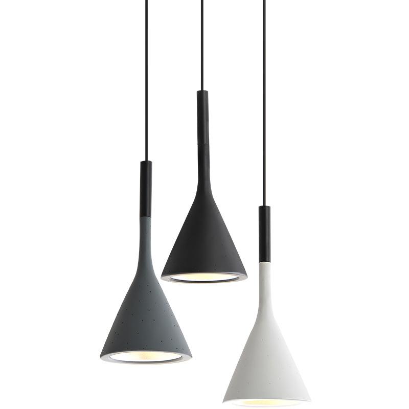 Three Head Dining Room Chandelier Creative Personality Bar Living Room Aluminum Lighting