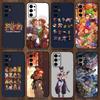 Чехол для телефона S-Street-F-FighterS для Samsung Galaxy A13, A21s, A22, A31, A32, A52, A53, A71, A80, A91, Мягкий черный чехол