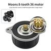 Полностью металлический экструдер CNC Sherpa Mini с двигателем 36 Moons, высокотемпературный, легкий комплект со спиральной шестерней
