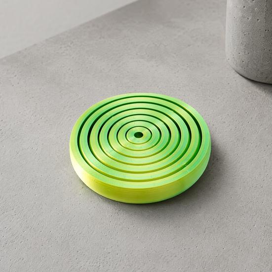 Interstellar Decompression Toy, Gradient Macaron Color Spiral Ring, 3D Printing Vortex Stress Relief Fidget Toy, for Kids Adults Gifts