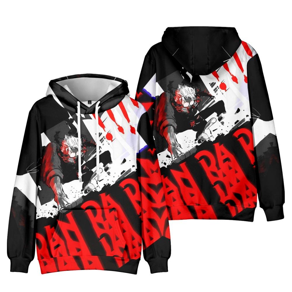 DAN DA DAN Аниме Толстовка с капюшоном Tie Dye Толстовка уличная мультяшный принт с капюшоном Толстовка для мужчин и женщин Косплей Спортивные пуловеры
