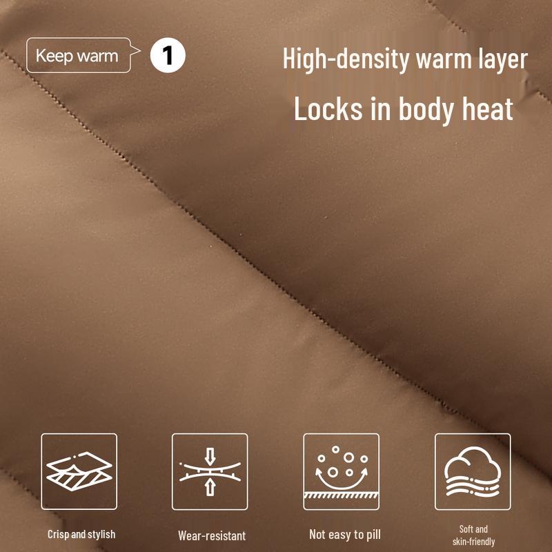 MINISO Мужская куртка-пуховик с капюшоном в американском повседневном стиле