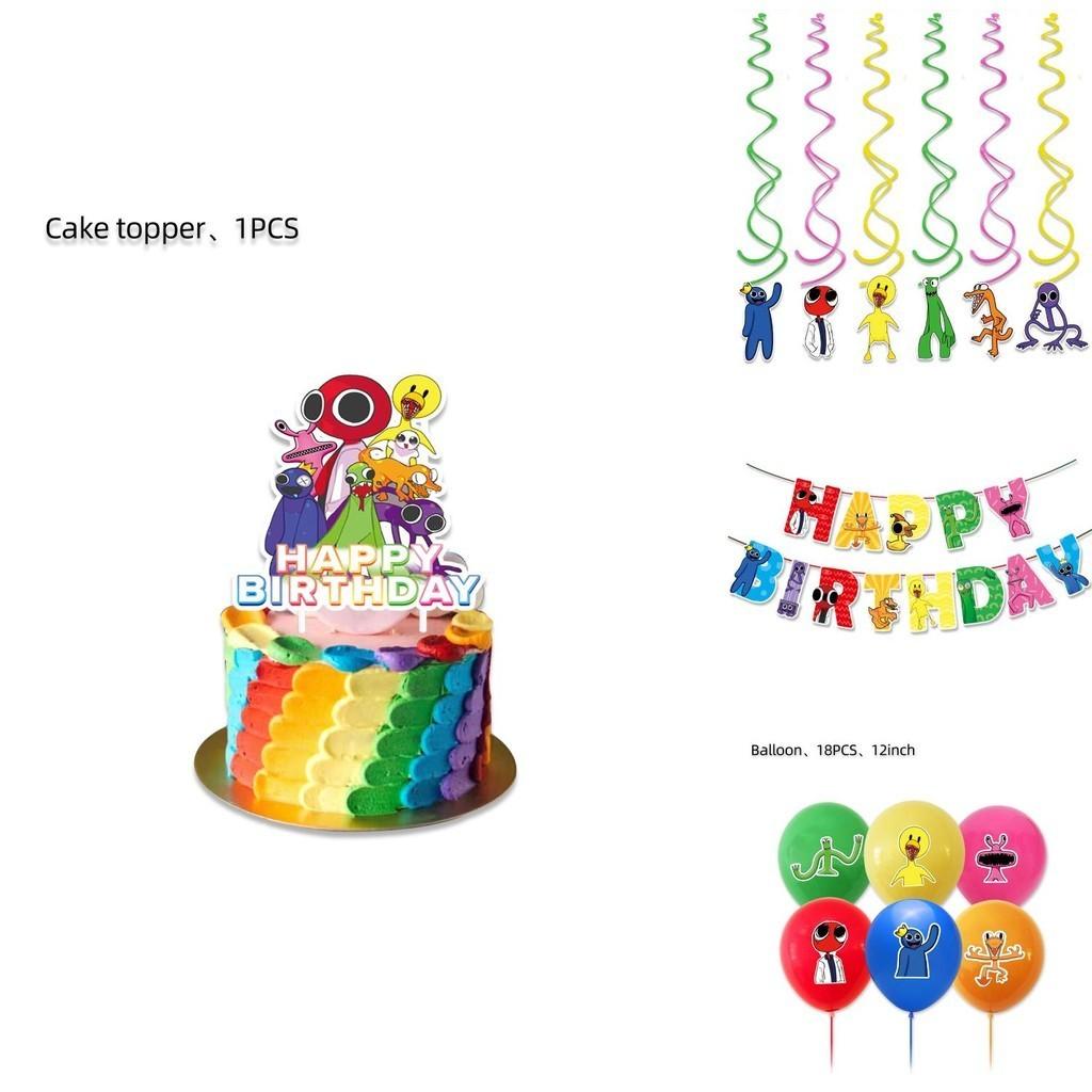 Complete Roblox Rainbow Friends Birthday Decorations Pack For Indoor And Outdoor Occasions