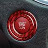 Для Dodge Challenger 2015 2016 2017 2018 аксессуары автомобильный двигатель кнопка запуска двигателя кольцо отделка из углеродного волокна