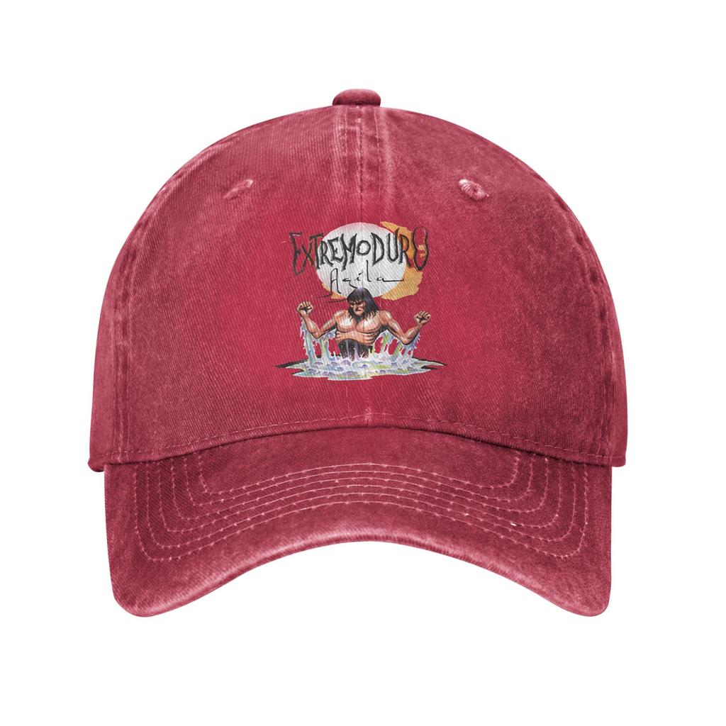 Casual Extremoduro Pedra Album Baseball Cap for Men Women Distressed Cotton Snapback Cap Outdoor Running Adjustable Hats Cap