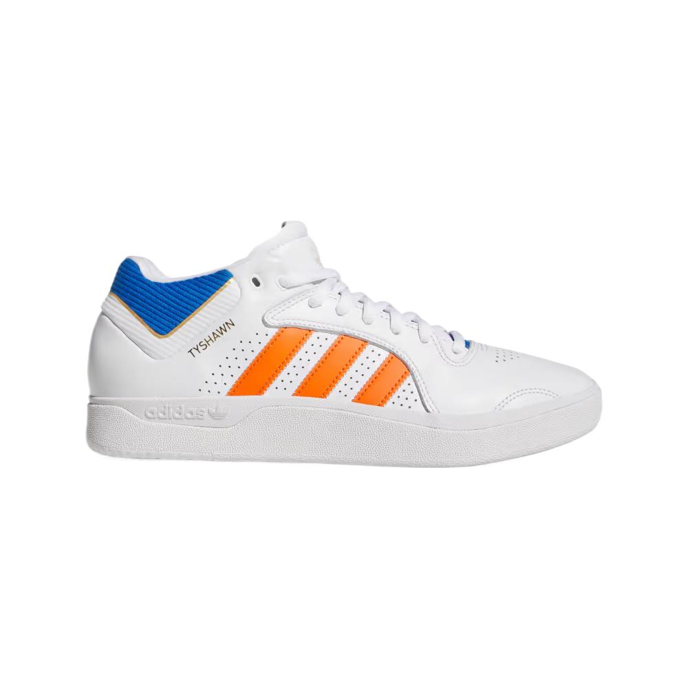 adidas Кроссовки Tyshawn White Orange Blue Bird Унисекс Облачно-белые JH8159