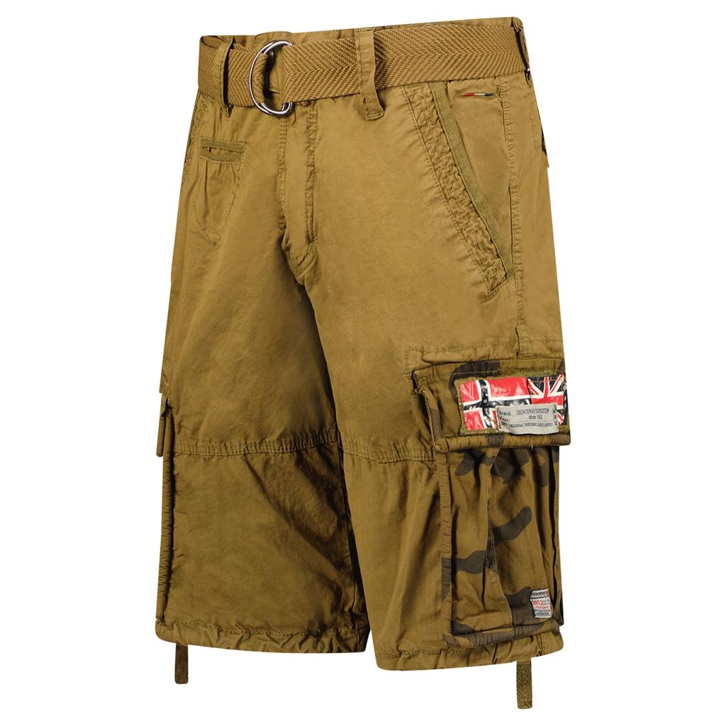 Szorty męskie Bermudy Geographical Norway PASTEQUE EO MEN 063 khaki męska (SX1425H/GNO-Kaki)