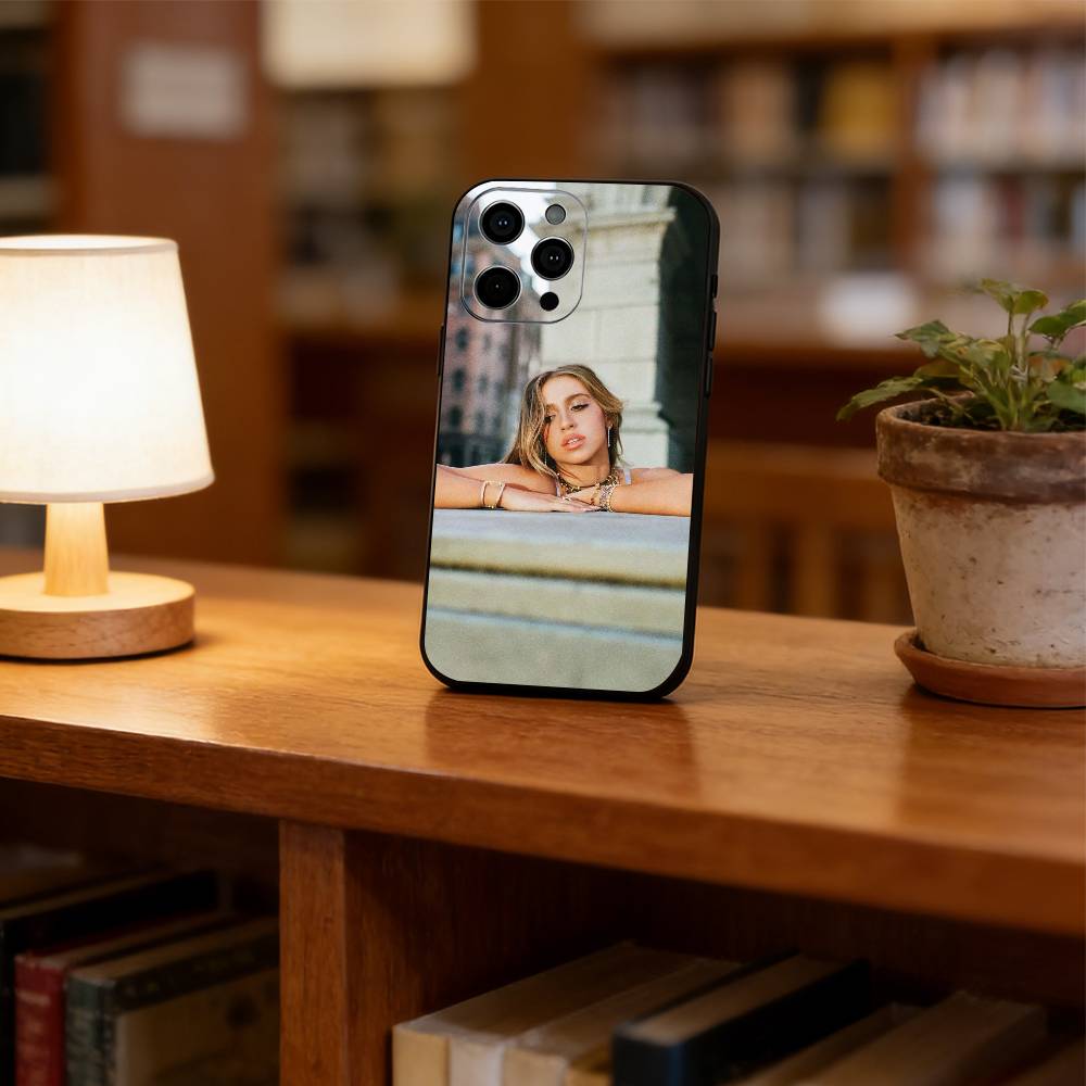 Чехол для телефона Tate McRae для iPhone 17, 16, 15, 14, 13, 12, 11 Plus, Pro Max, Другие Мягкий Черный Чехол