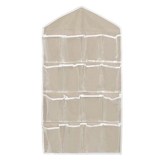 Прозрачная подвесная сумка с 16 карманами, вешалка для обуви, вешалка для хранения, органайзер