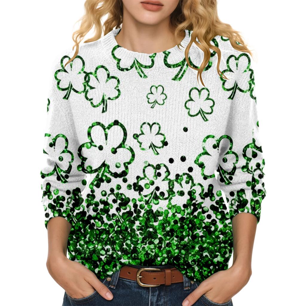 LXF-YT52-Saint Parkrit pullover sweater European and American spring and autumn long-sleeved explosion Fair Island