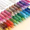 Straight Liquid Acrylic Marker Pen 9-Colors Art Watercolor Pen High-quality Colour Pen  Graffiti