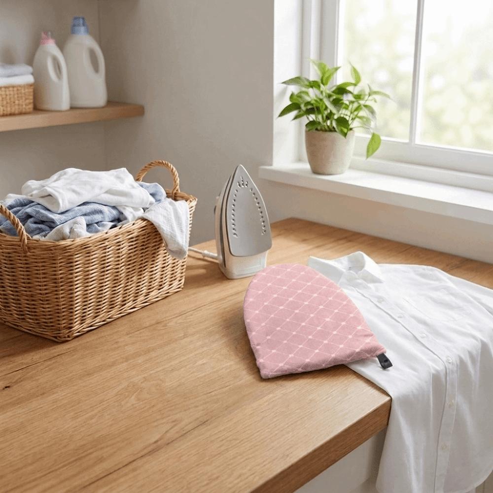 Anti-Scald Mini Ironing Pad High-Temperature Resistant Ironing Mat Handheld Ironing Board Travel