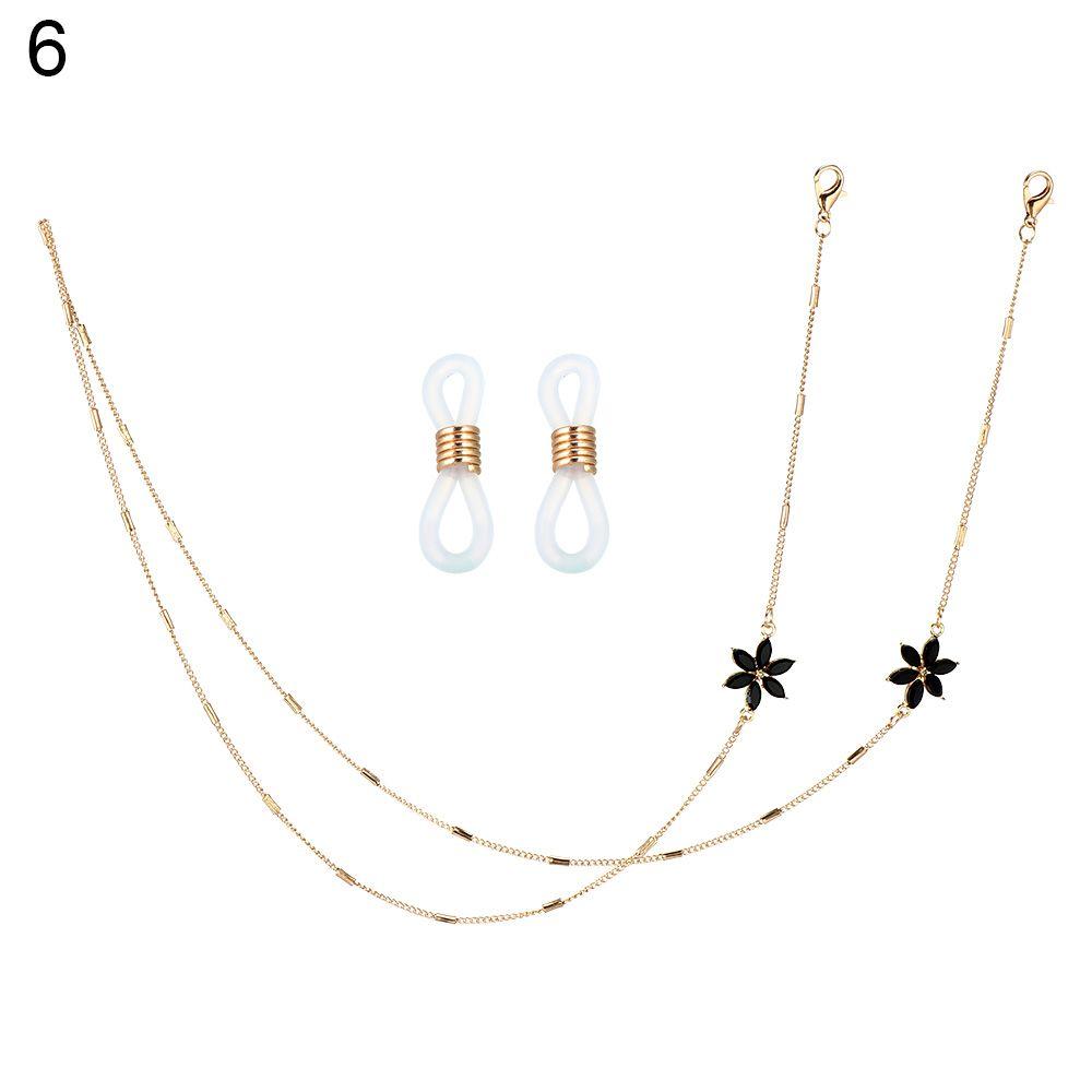 Ожерелье против потери, шейный ремешок для очков, цепочка для очков, держатель шнурка для очков, шнурок для солнцезащитных очков