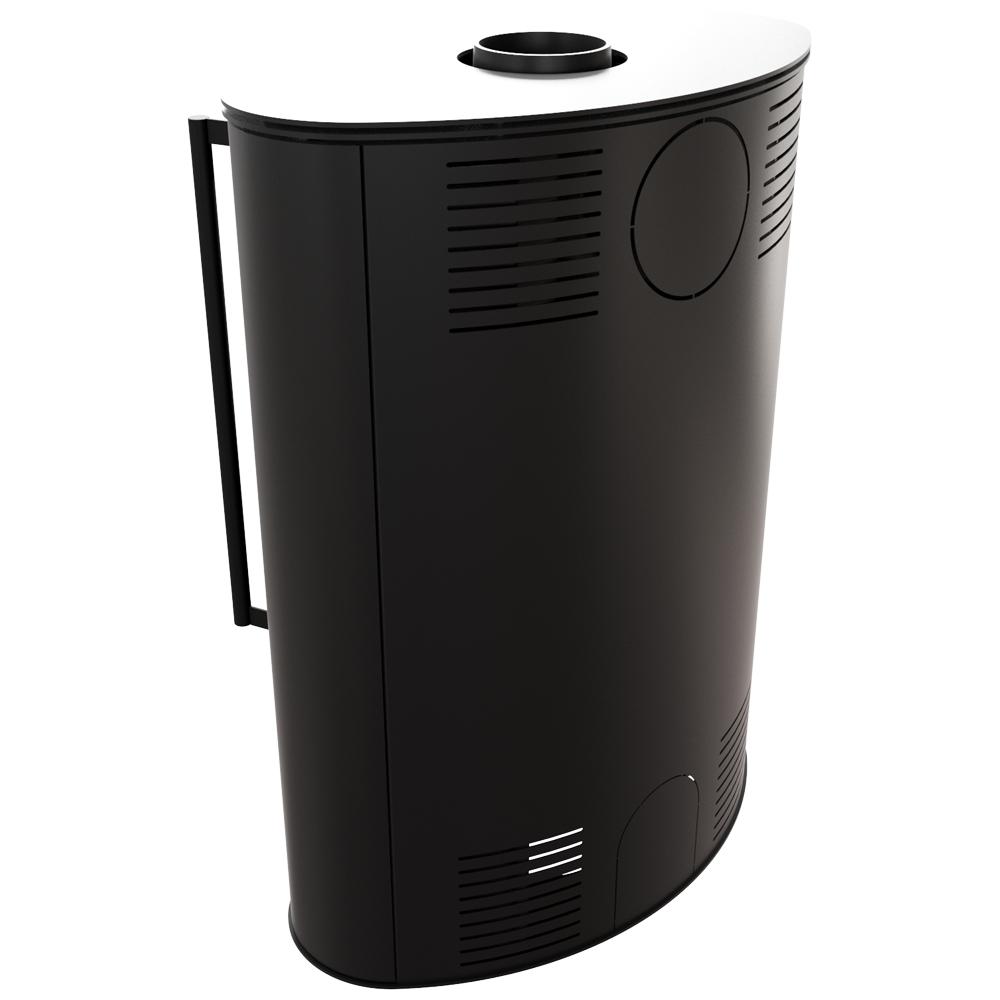 Дровяная стальная печь KRATKI BJORN 10 кВт Ø 150