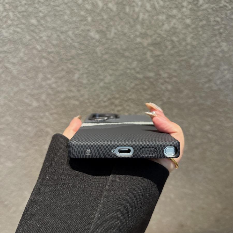 Стильный цветной магнитный чехол из кевлара и углеволокна для Samsung Galaxy S25 S24 Ultra S23 Plus, защитный чехол из твердого пластика, противоударный