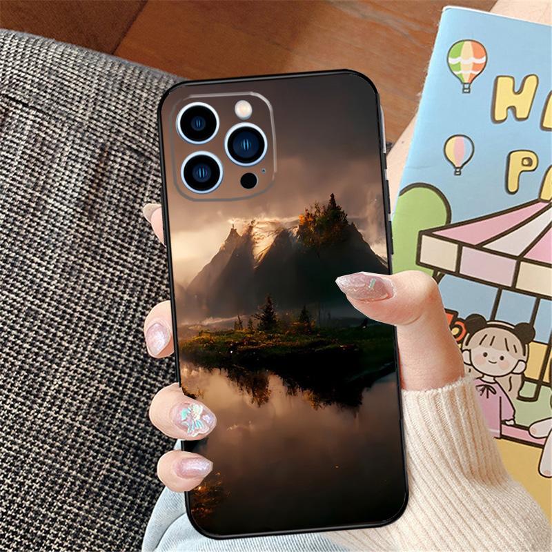 Дорога в Мордор Чехол для iPhone 15 13 12 11 14 16 Pro Max 12 Mini Plus XR X XS Max Funda Защитная крышка
