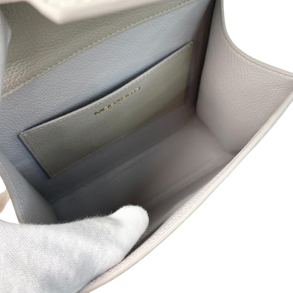 Used MORABITOShoulder Bag Ivory system leather Women