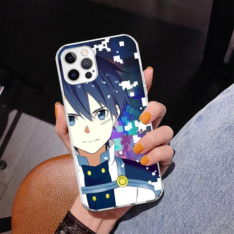 Sword Art Online Kirito Phone Case For iPhone 13 12 Mini 11 Pro Max XS XR X SE 7 8 Plus 5S 5 6S 6 Gift Print Cover Fundas
