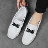 Fashion New Arrival Male Comfortable Driving Shoe Men Loafers Genuine Leather Mens Slip On Shoes 2024 Fashion Handmade Business Shoes