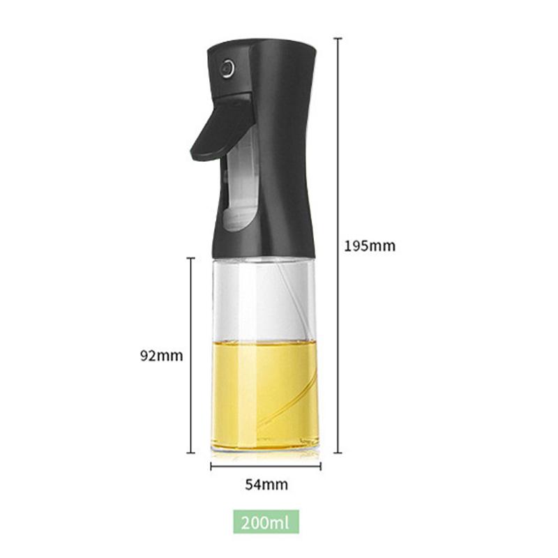 Kitchen seasoning olive oil spray bottle, air frying pan special pressure spray bottle, healthy cooking oil control spray bottle